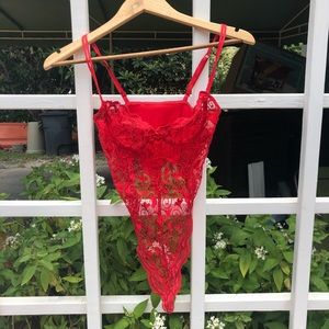 Vintage Victoria’s Secret Lace Lingerie Bodysuit